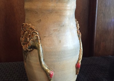 COP III | Handmade Crane Pottery by Susan Leise